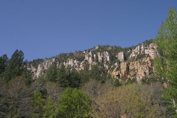 We missed the views at the top of the canyon, and of course the scale is hard to capture in a picture.