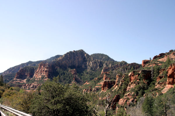 The colors were so vibrant, the rocks so red and looming, the greens were a shade I've never seen anywhere else...