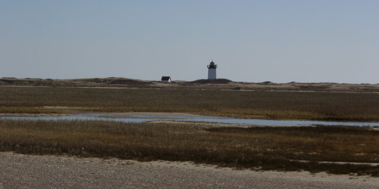 The lighthouse far away